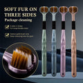 Three Sided Soft Bristled Toothbrush Cleaning and Gingival Protection