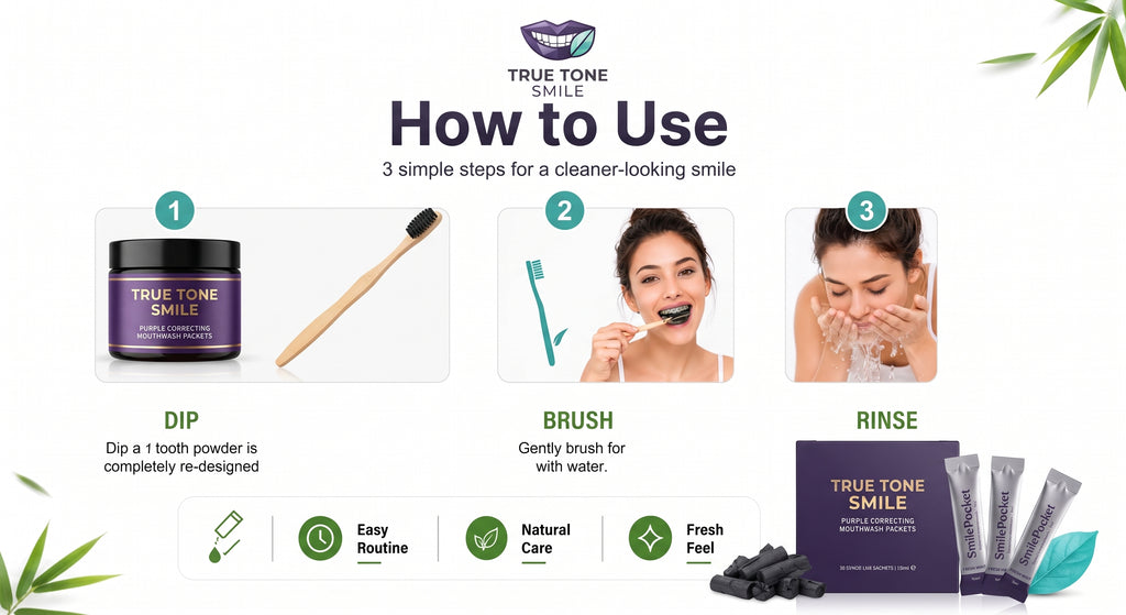 Bamboo Charcoal &amp; Hydroxyapatite Teeth Whitening Powder